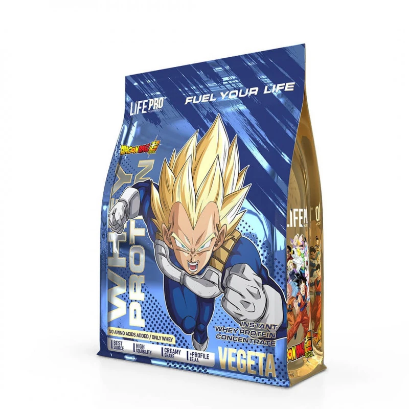 LIFE PRO WHEY Dragon Ball Super Vegeta 900g
